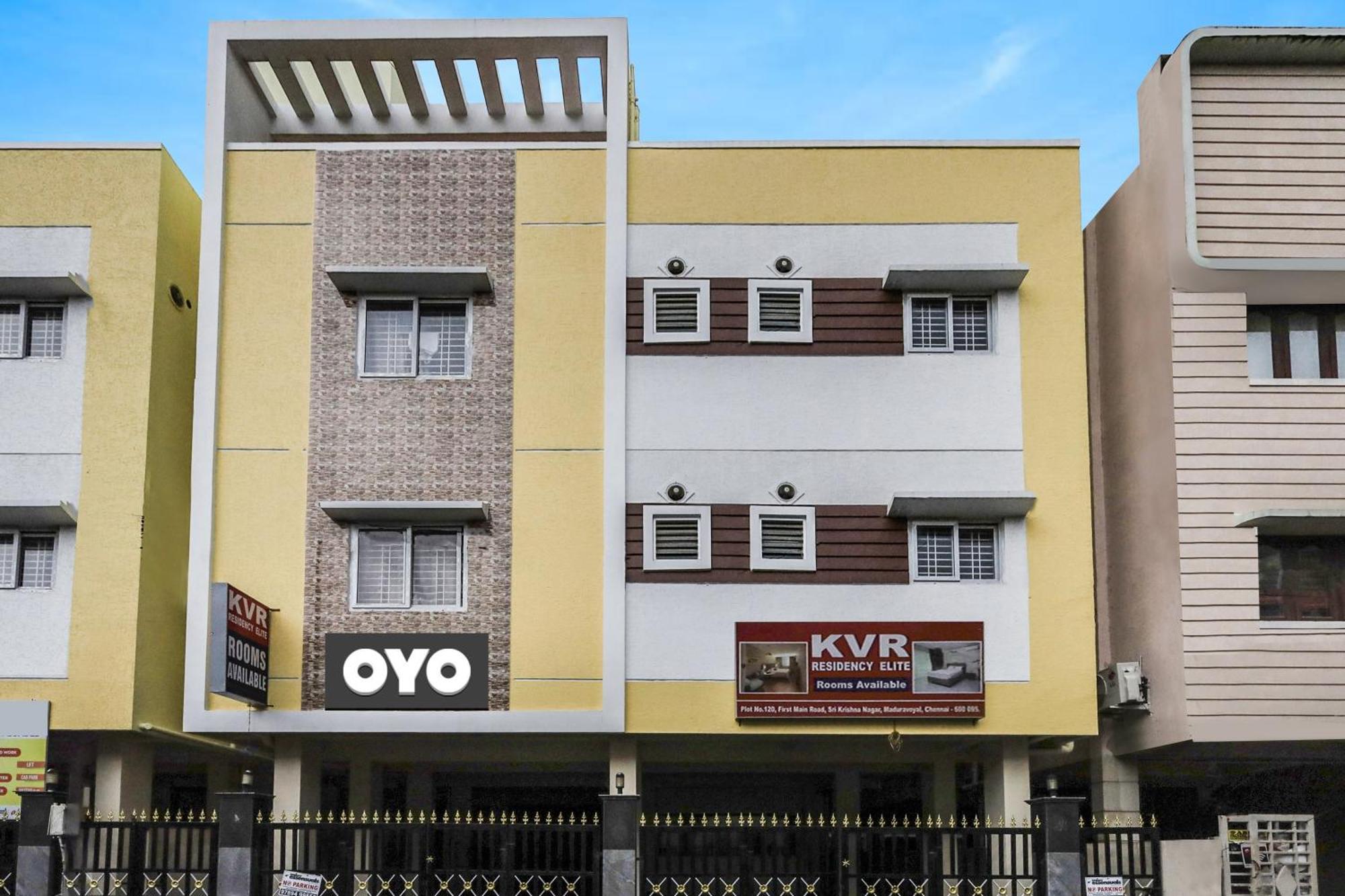 Hotel O K V R Residency - Elite Madrás Exterior foto